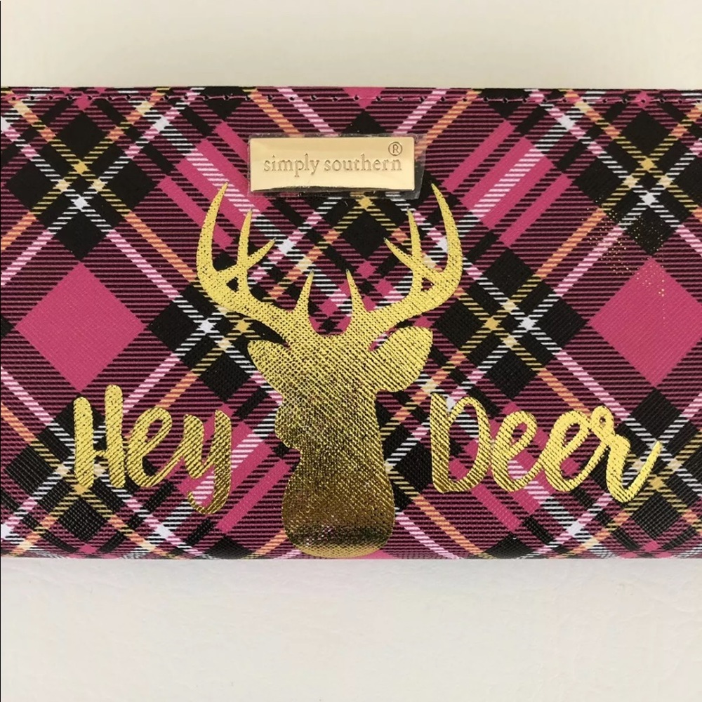 New  Simply Southern Hey Deer Wallet  NWT - Picture 2 of 5
